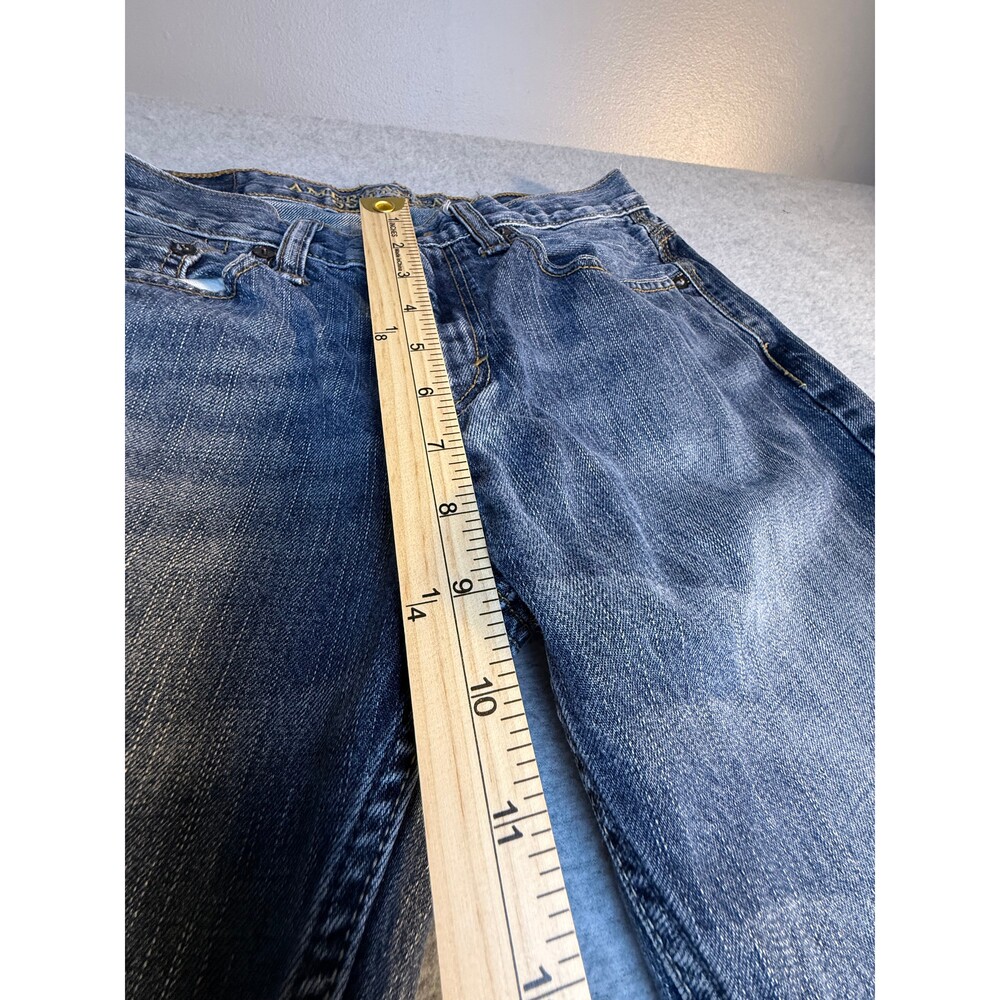 American Eagle Original Bootcut Jeans Women's Y2K Size 29x32 Medium Wash - Picture 10 of 12